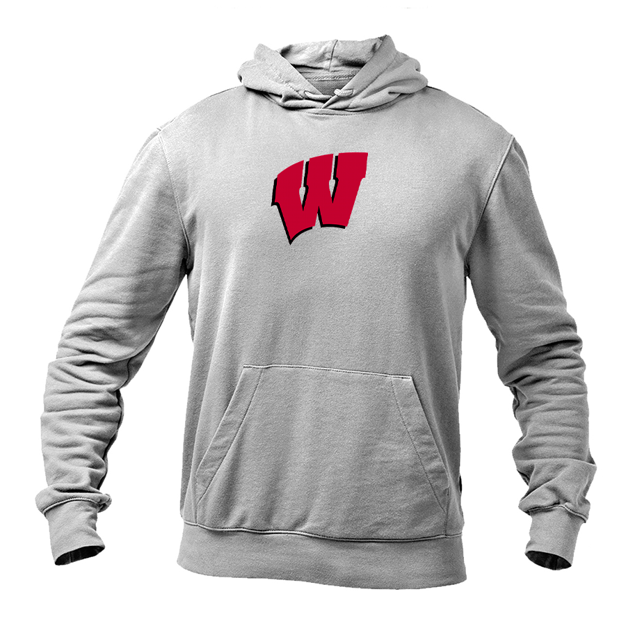 Men's Wisconsin Badgers Logo Pullover Hoodie