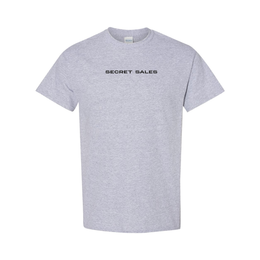 Men's Secret Sales Logo Cotton T-Shirt
