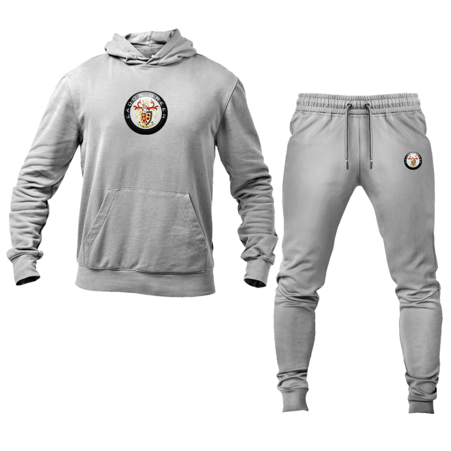Men's Eadon Green Logo Hoodie Joggers Set
