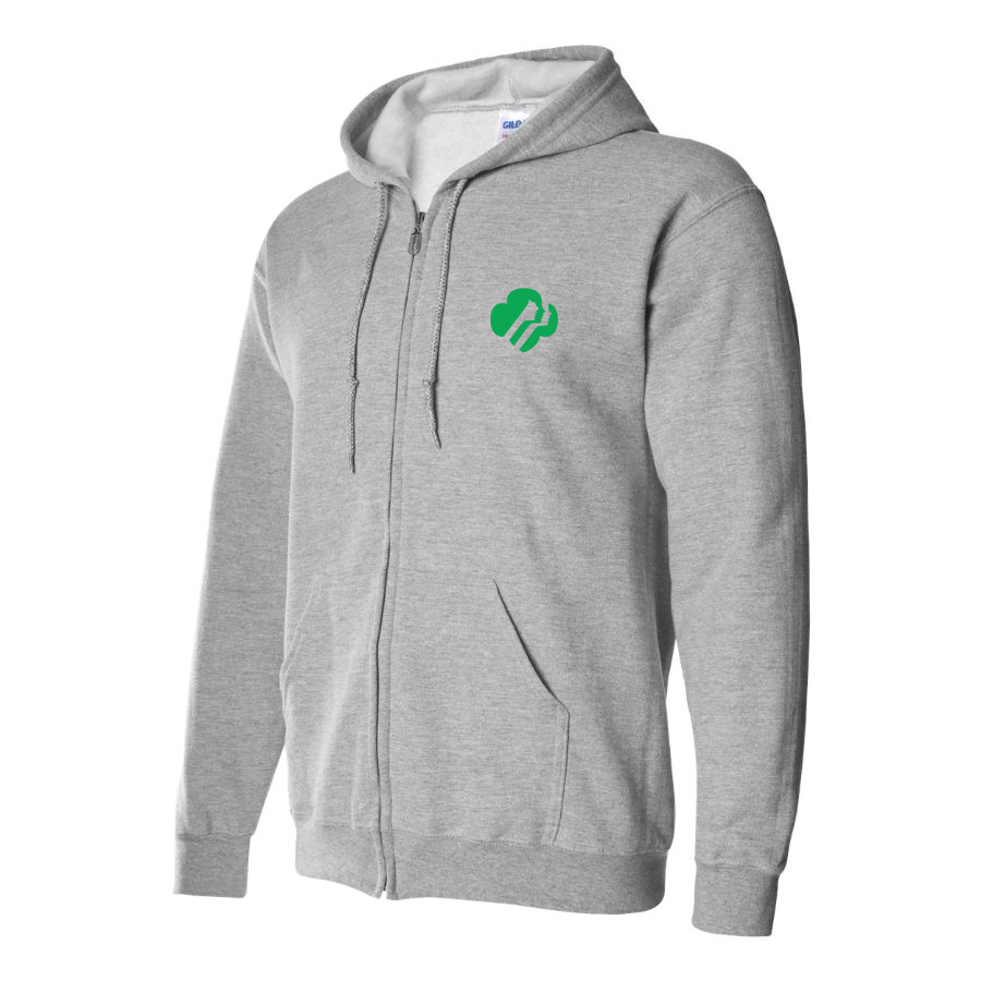 Men's Girl Scouts Logo Zipper Hoodie
