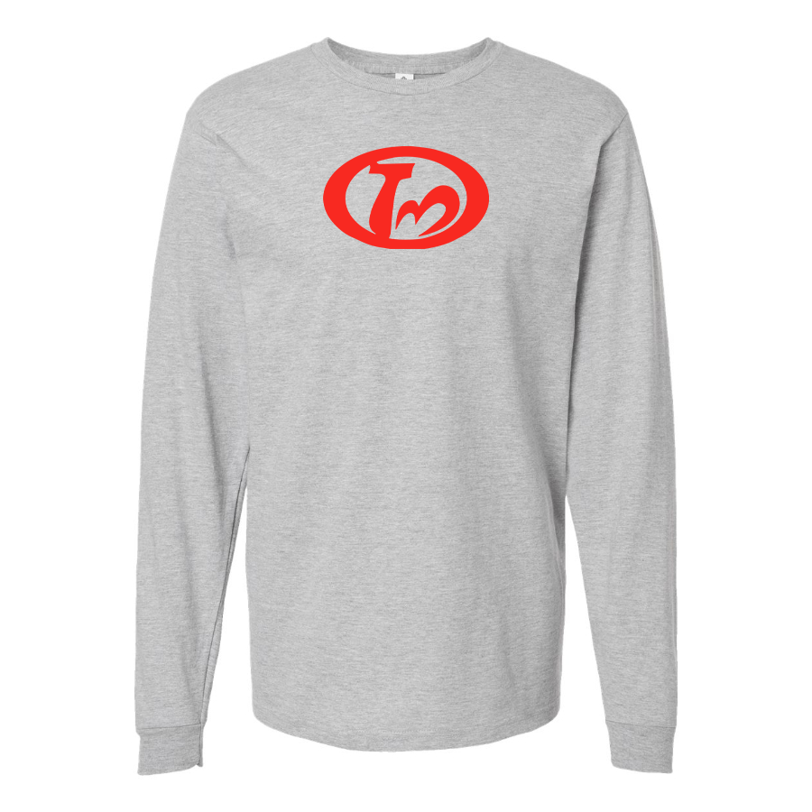 Men's Tianma Logo Cotton Long Sleeve T-Shirt