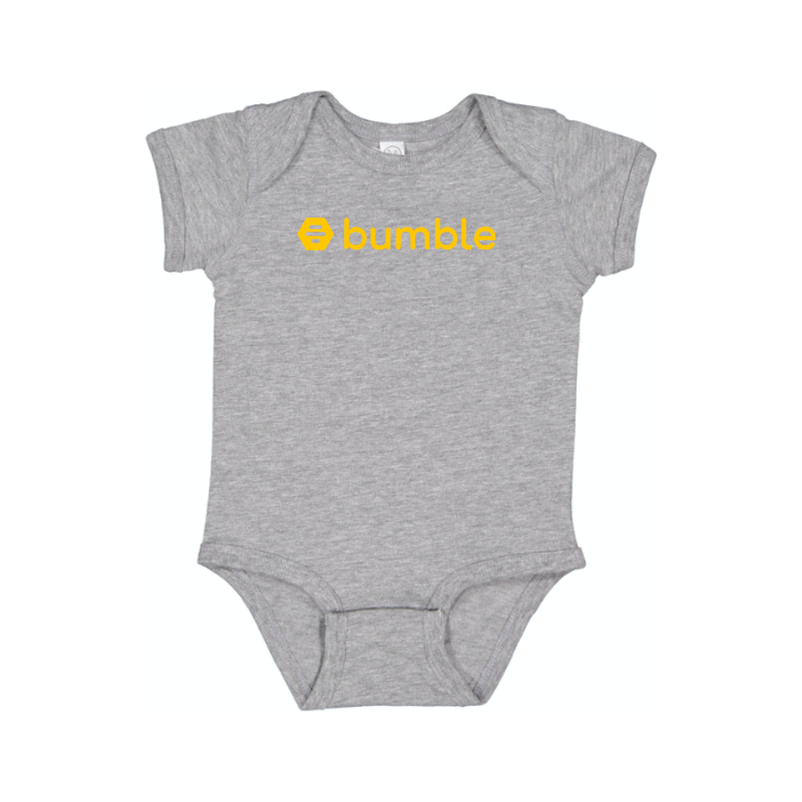 Bumble Logo  Baby Onesie Romper