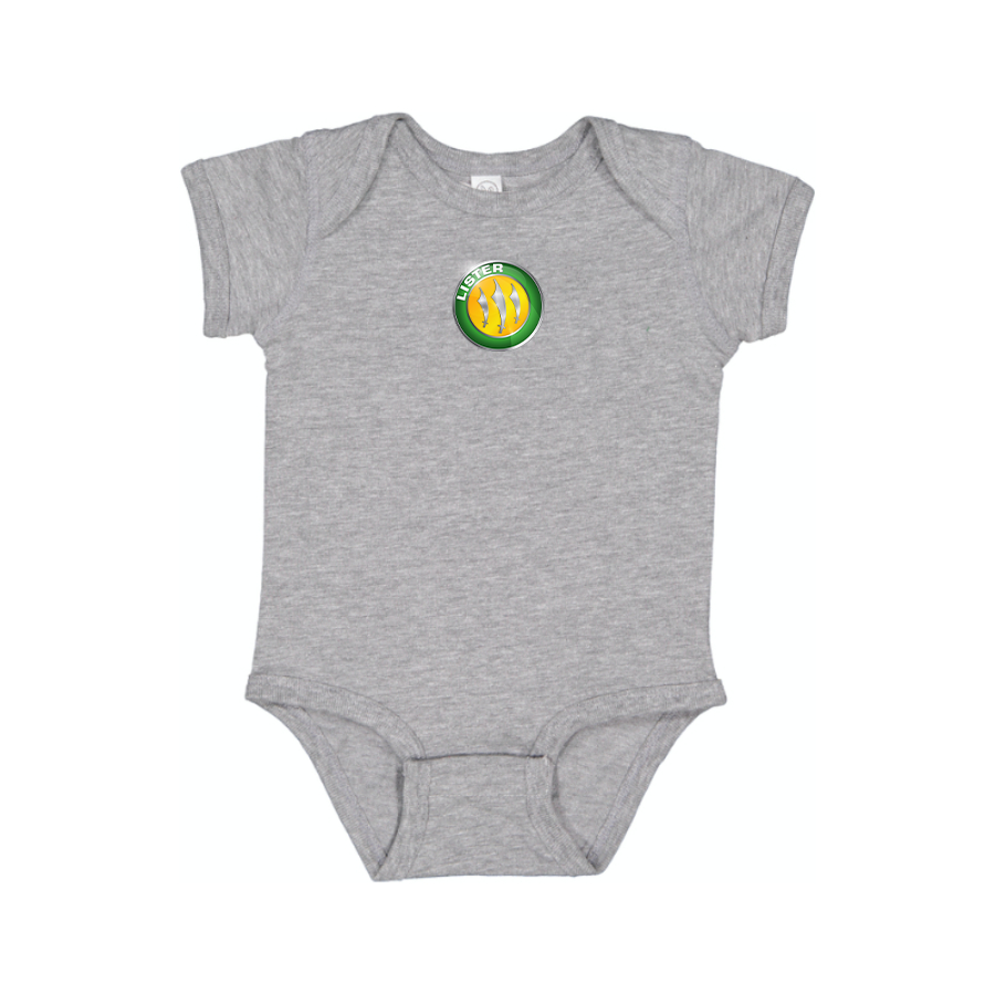 Lister Motor Company Logo Baby Onesie Romper