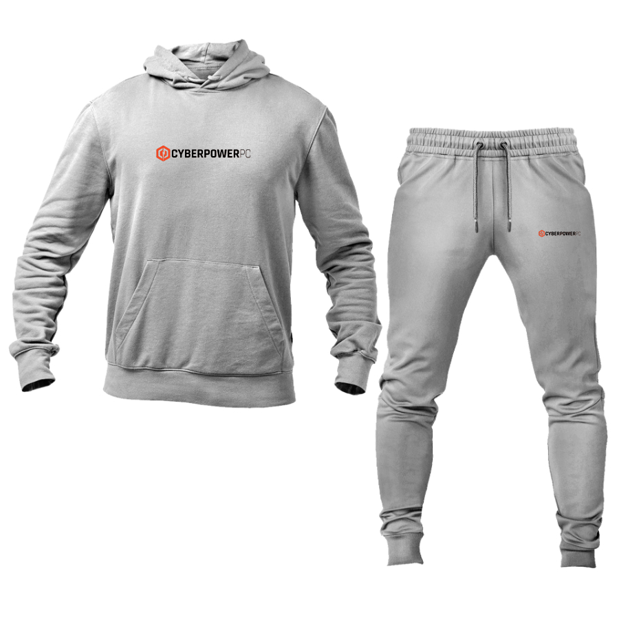 Men's CyberPowerPC Logo Hoodie Joggers Set