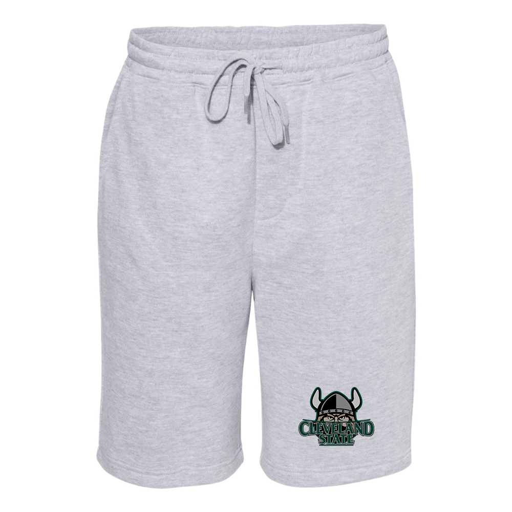 Men's  Cleveland State Vikings Independent Trading Co Midweight Fleece Short