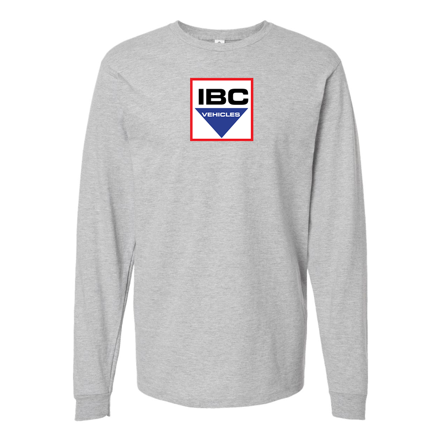 Men's IBC Vehicles Logo Cotton Long Sleeve T-Shirt