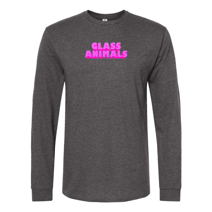 Men's Glass Animals Logo Cotton Long Sleeve T-Shirt
