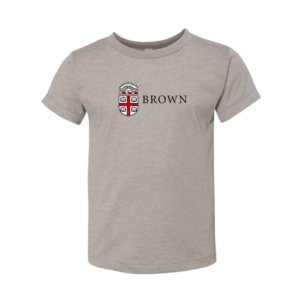 Brown University BELLA  CANVAS Toddler Jersey Tee