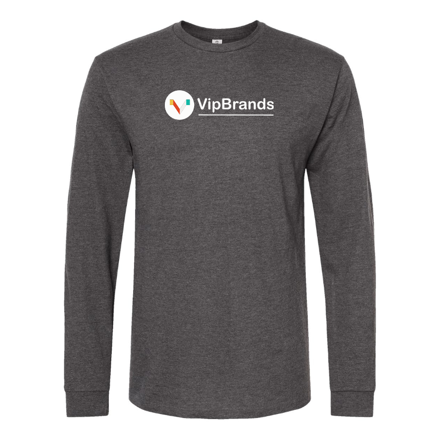 Men's VipBrands  Logo Cotton Long Sleeve T-Shirt
