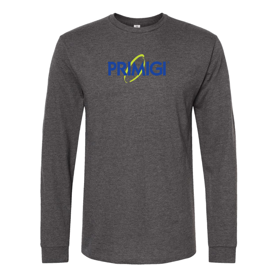 Men's Primigi Logo Cotton Long Sleeve T-Shirt