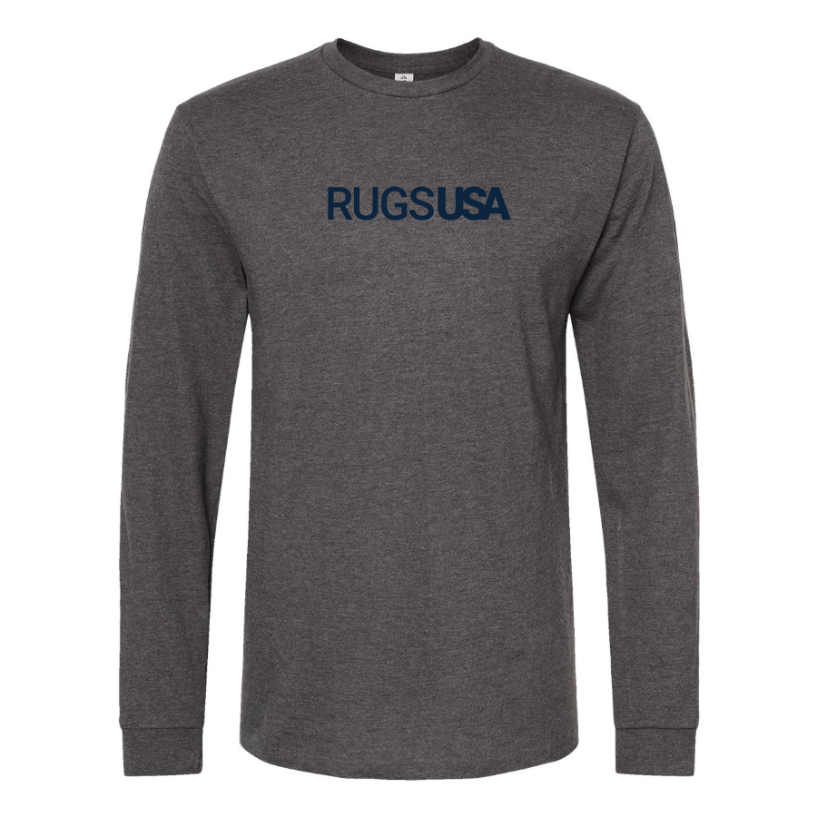 Men's RugsUSA Logo Cotton Long Sleeve T-Shirt