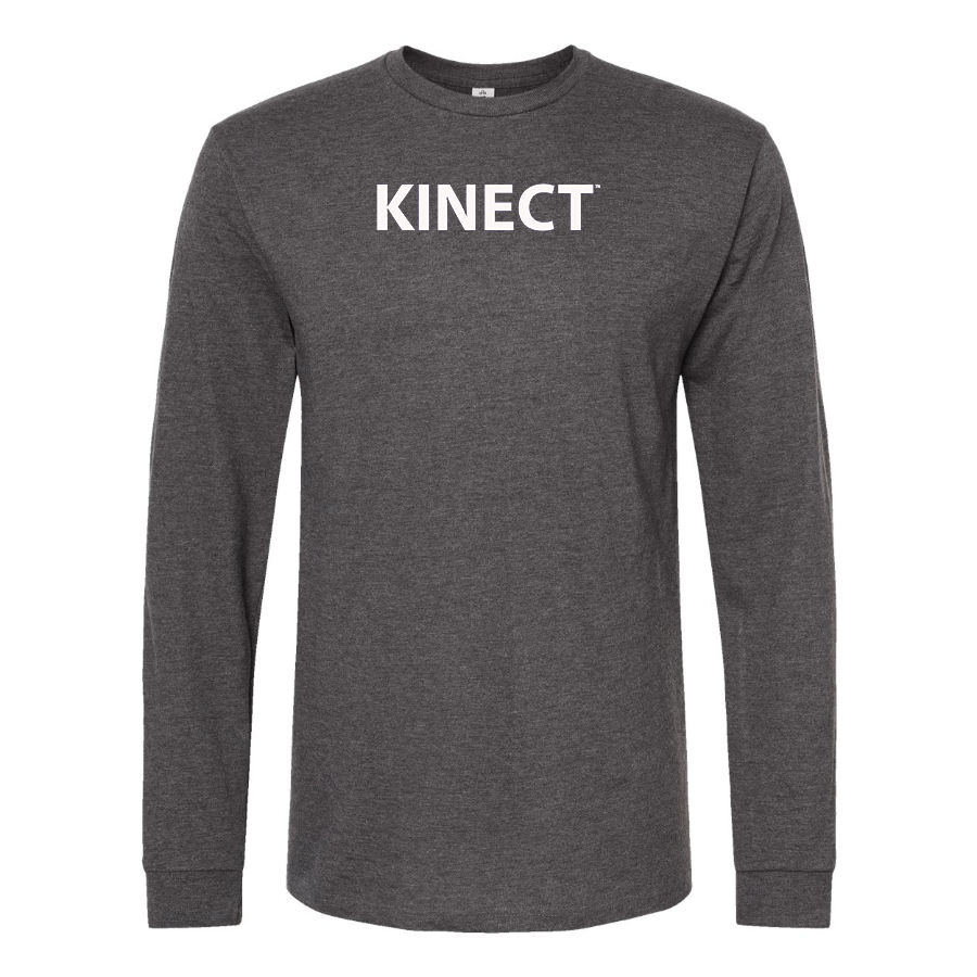 Men's Kinect Logo  Cotton Long Sleeve T-Shirt