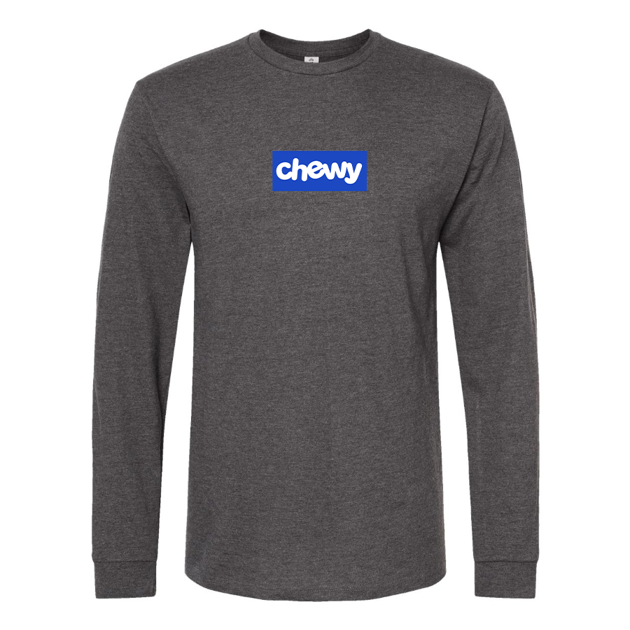 Men's chewy Logo Cotton Long Sleeve T-Shirt