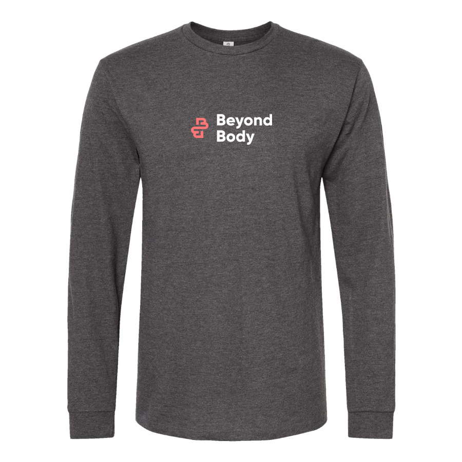 Men's Byond Body Logo Cotton Long Sleeve T-Shirt