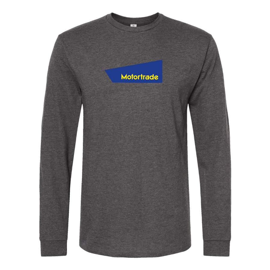 Men's Motortrade Logo Cotton Long Sleeve T-Shirt