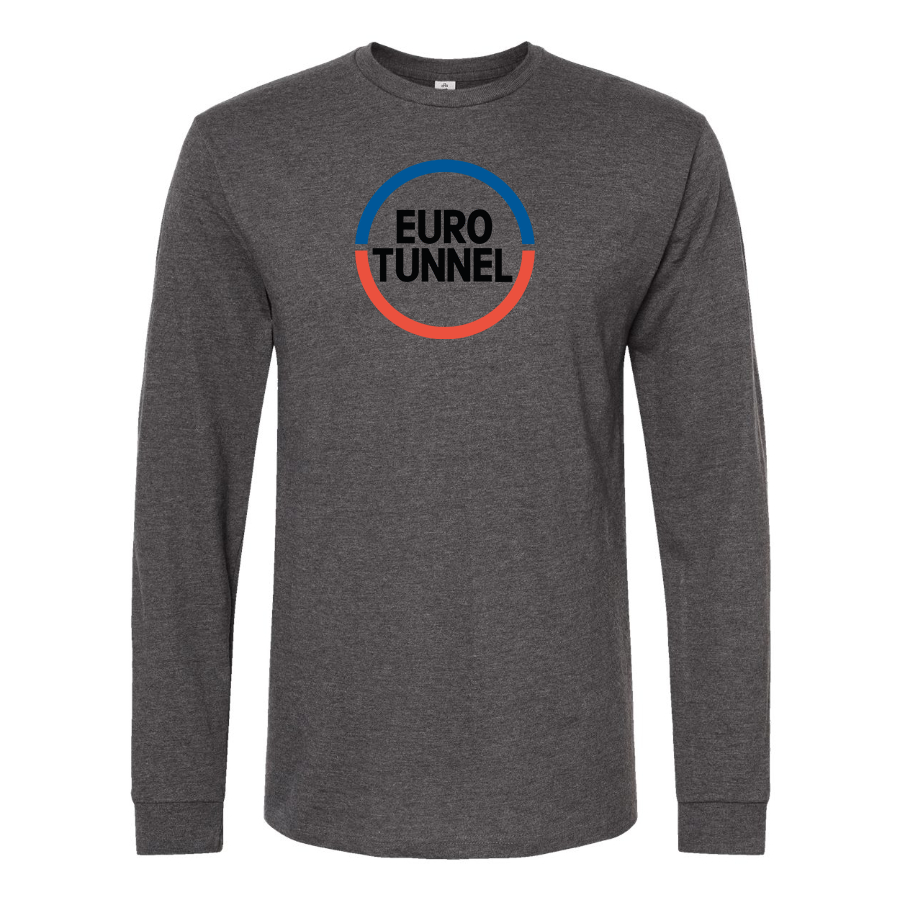 Men's   Eurotunnel   Logo Cotton Long Sleeve T-Shirt