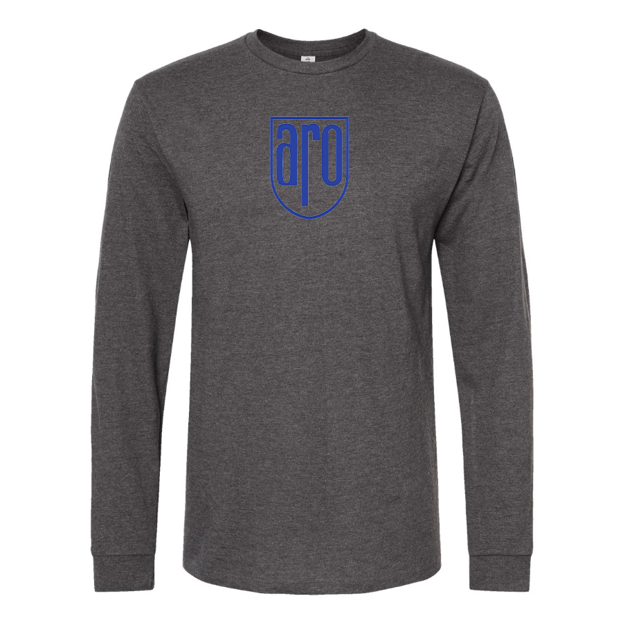 Men's ARO Logo Cotton Long Sleeve T-Shirt