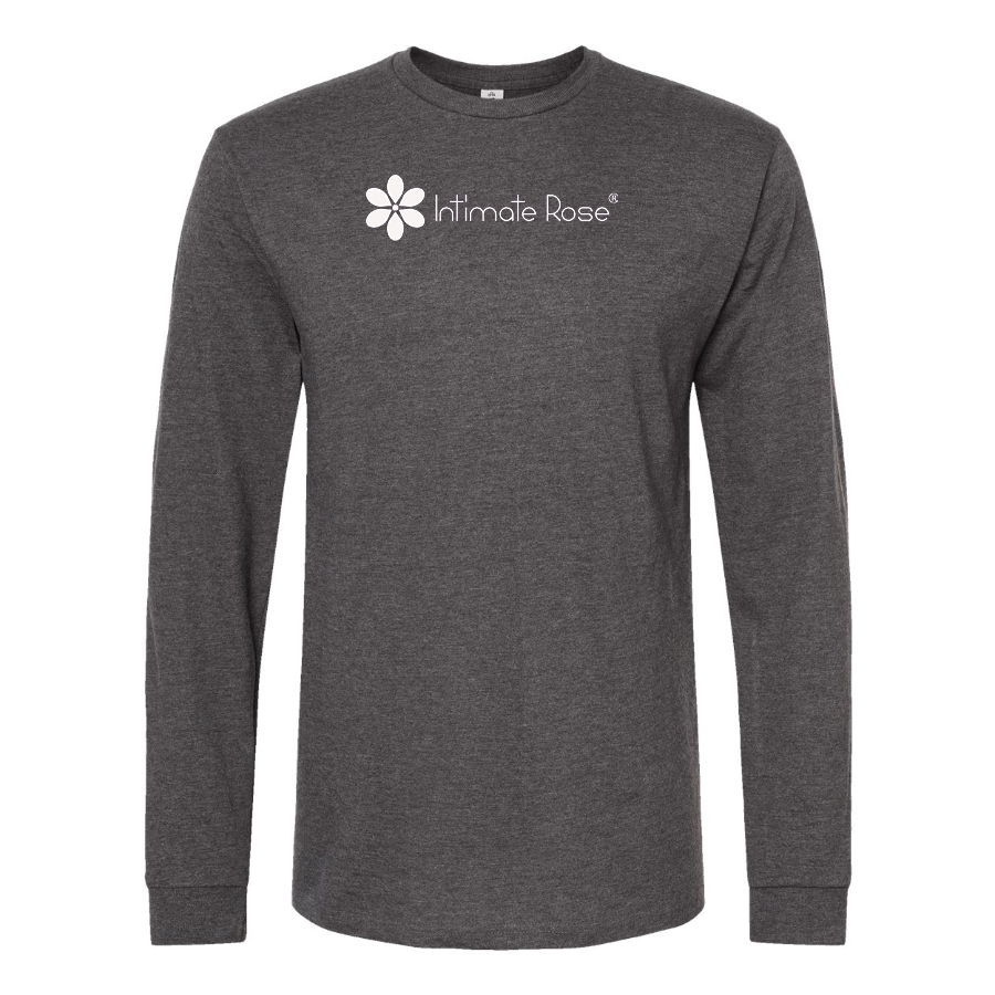 Men's Intimate Rose   Logo  Cotton Long Sleeve T-Shirt