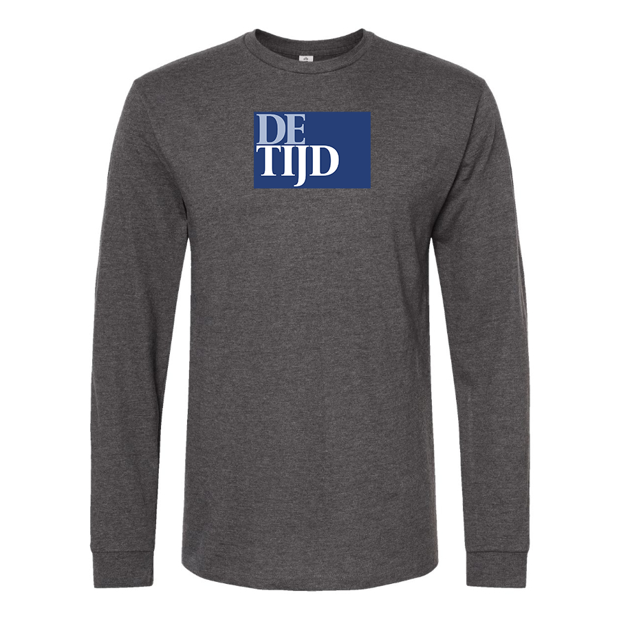 Men's De Tijd    Cotton Long Sleeve T-Shirt