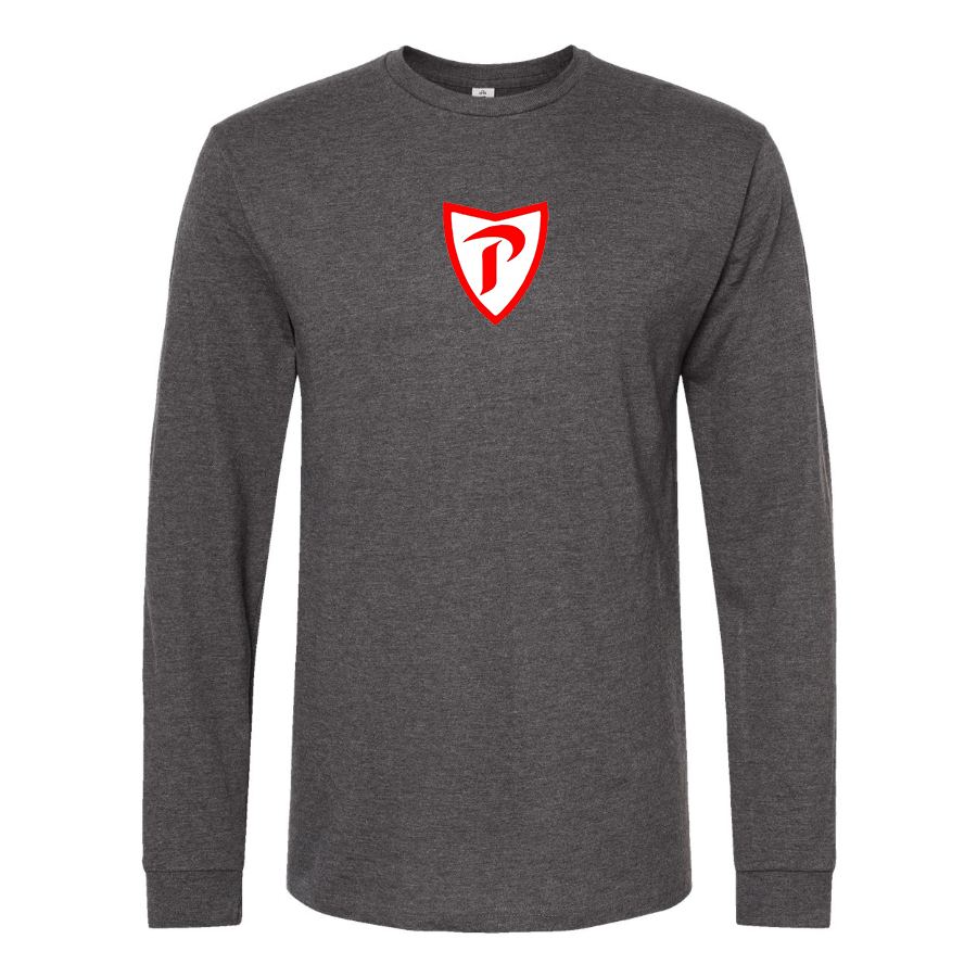 Men's Prince Motor Company Logo Cotton Long Sleeve T-Shirt