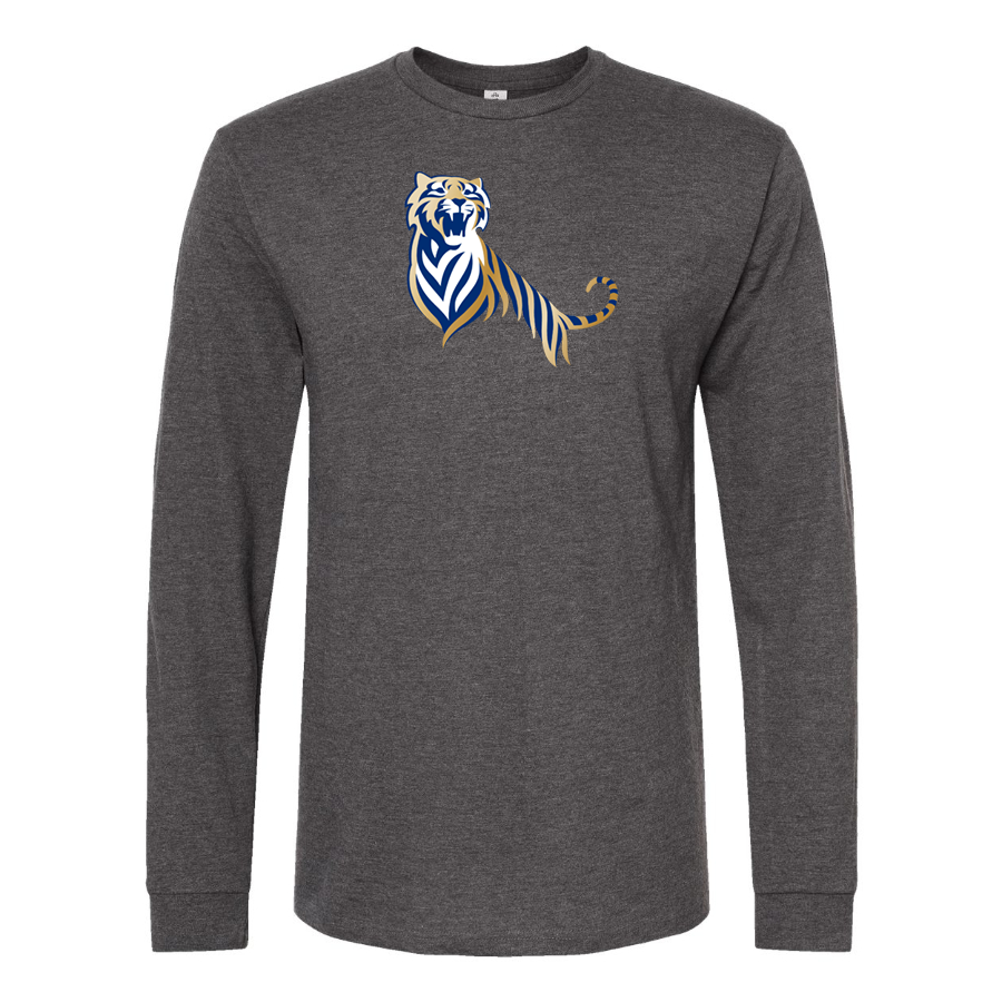 Men's Tiger Beer Logo Cotton Long Sleeve T-Shirt