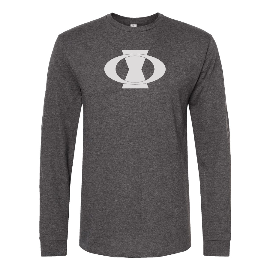 Men's Oltena Logo Cotton Long Sleeve T-Shirt