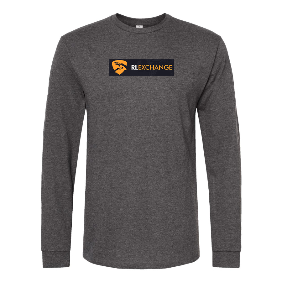 Men's RL Exchange Logo Cotton Long Sleeve T-Shirt