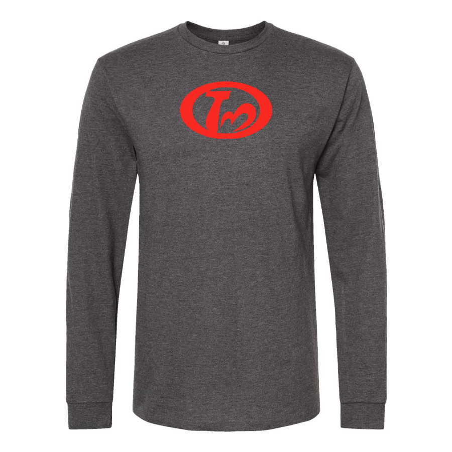 Men's Tianma Logo Cotton Long Sleeve T-Shirt