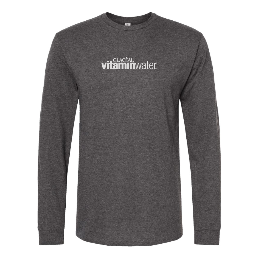 Men's Vitaminwater Logo Cotton Long Sleeve T-Shirt