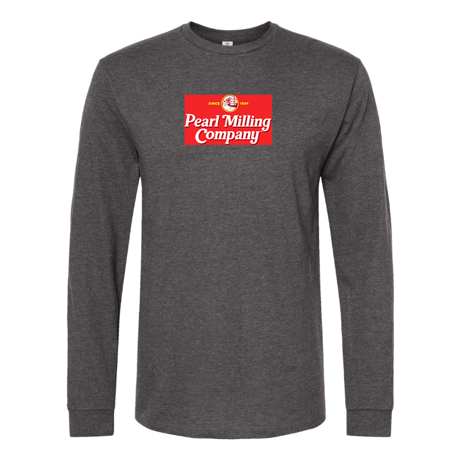 Men's Aunt Jemima Logo Cotton Long Sleeve T-Shirt