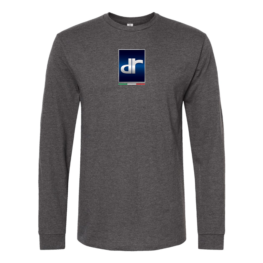 Men's DR Automobiles Logo Cotton Long Sleeve T-Shirt