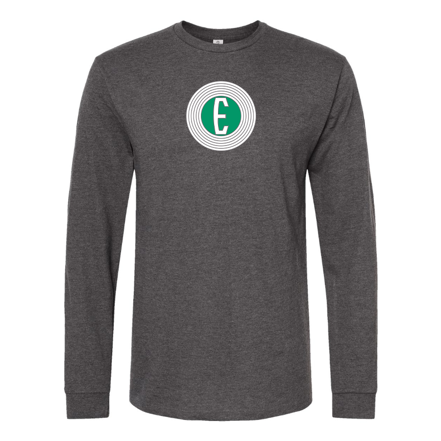 Men's Edsel Logo Cotton Long Sleeve T-Shirt
