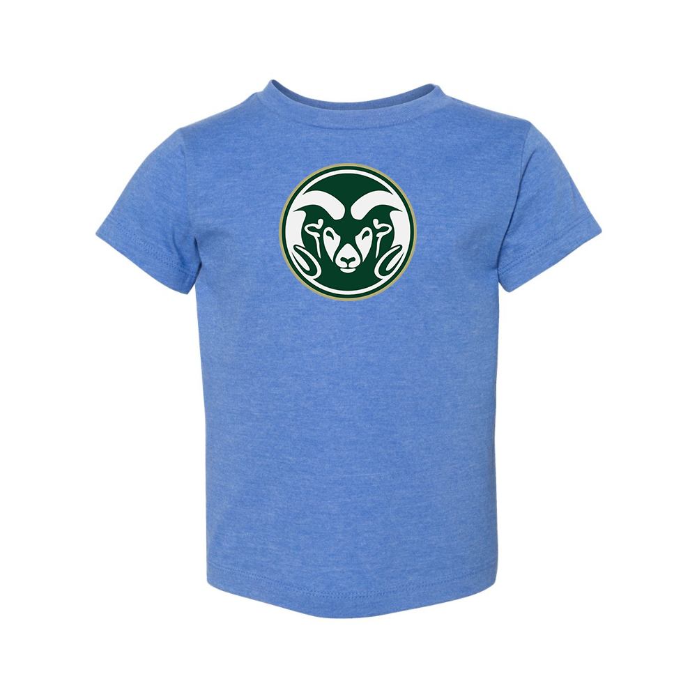 Colorado State Rams BELLA  CANVAS Toddler Jersey Tee