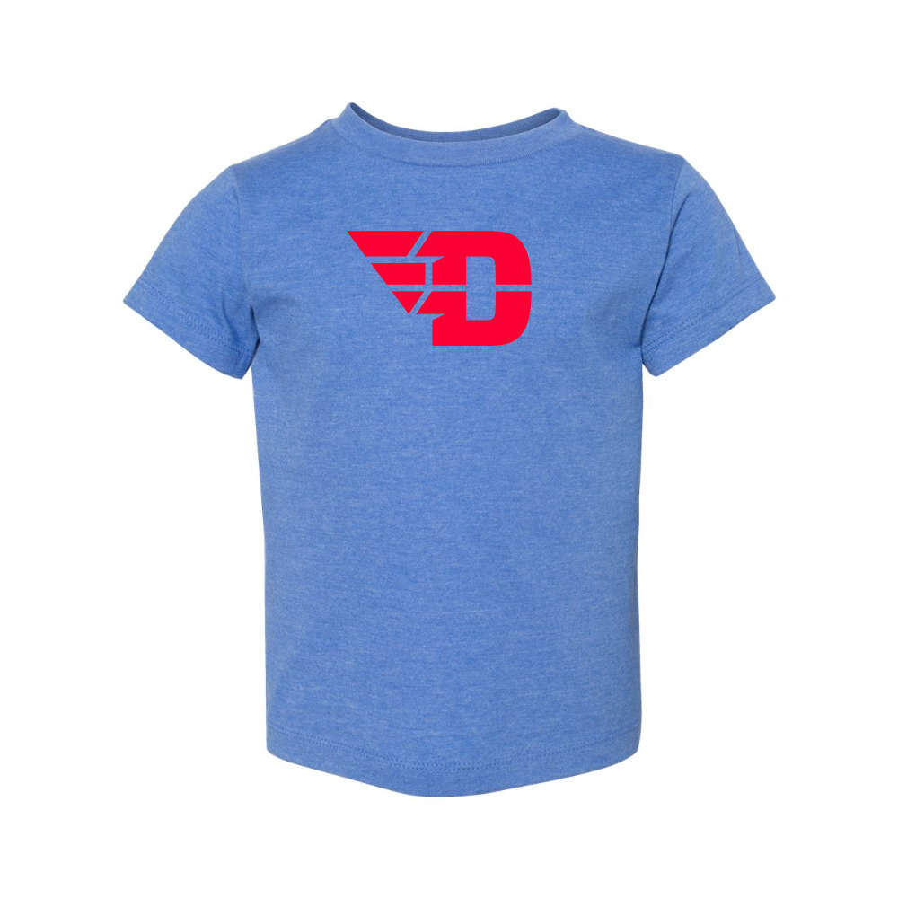 Dayton Flyers BELLA  CANVAS Toddler Jersey Tee