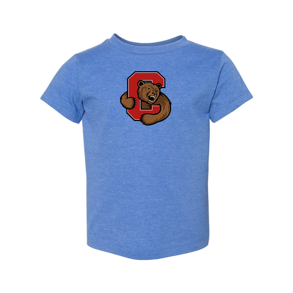 Cornell Big Red BELLA  CANVAS Toddler Jersey Tee