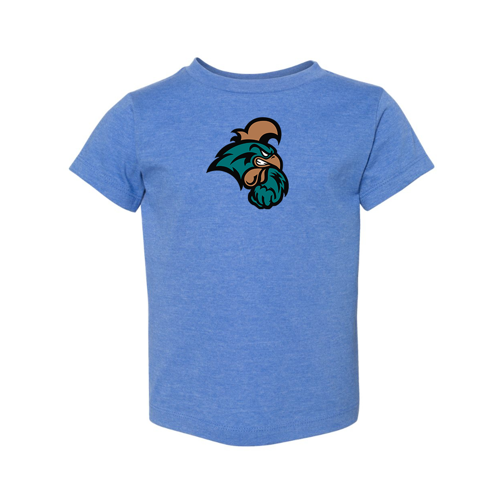 Coastal Carolina Chanticleers BELLA  CANVAS Toddler Jersey Tee