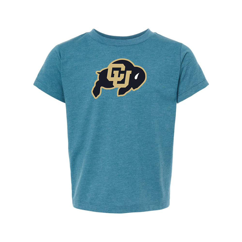 Colorado Buffaloes  BELLA  CANVAS Toddler Jersey Tee