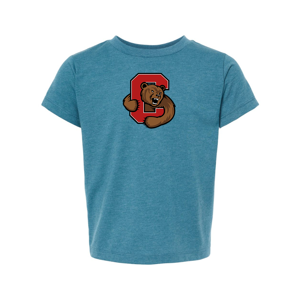 Cornell Big Red BELLA  CANVAS Toddler Jersey Tee