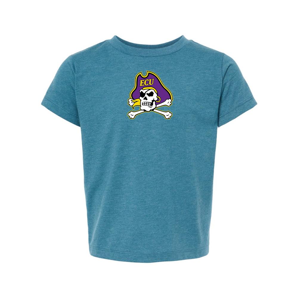 East Carolina Pirates BELLA  CANVAS Toddler Jersey Tee