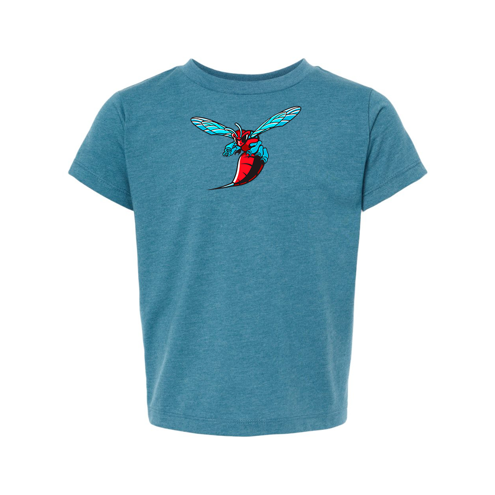 Delaware State Hornets BELLA  CANVAS Toddler Jersey Tee