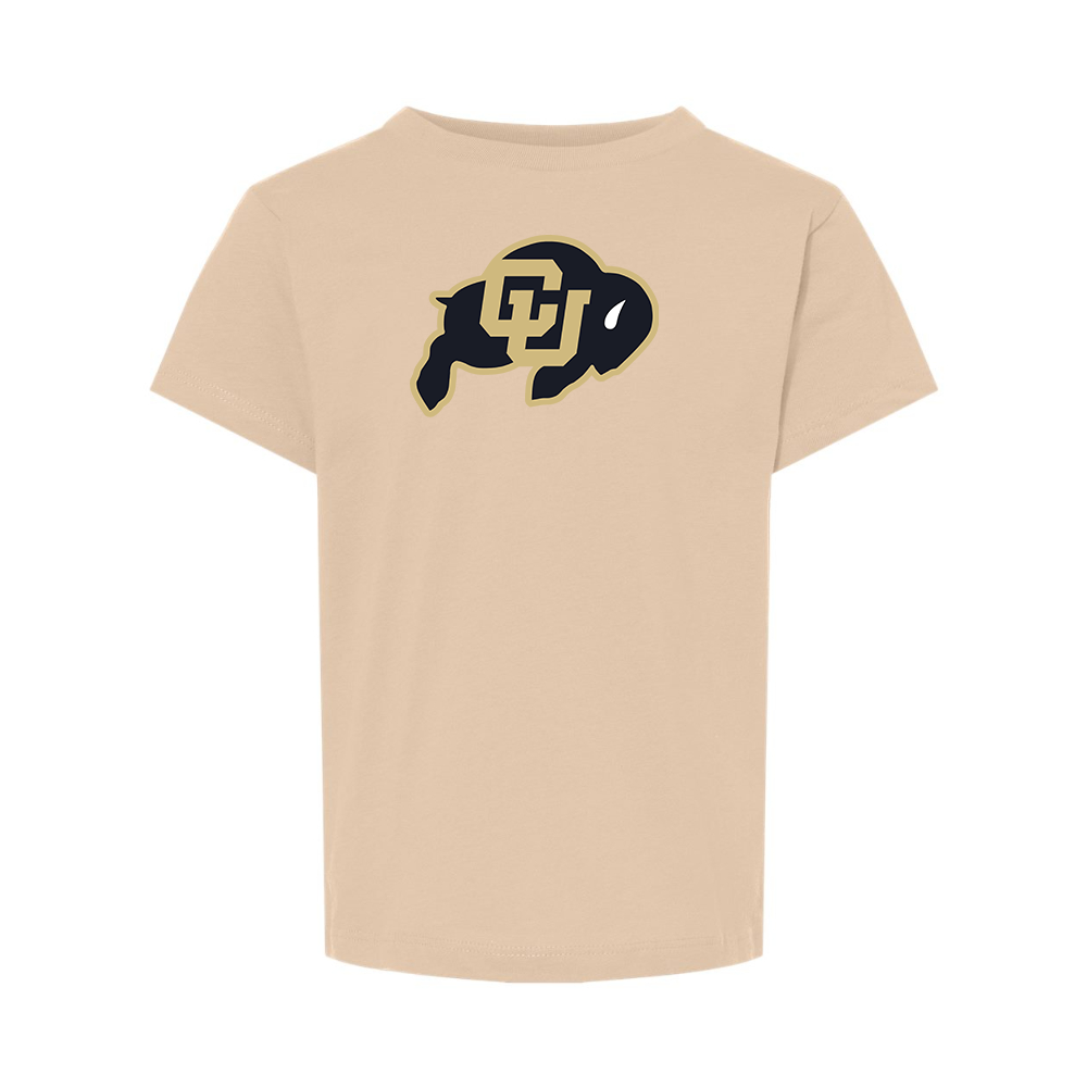 Colorado Buffaloes  BELLA  CANVAS Toddler Jersey Tee