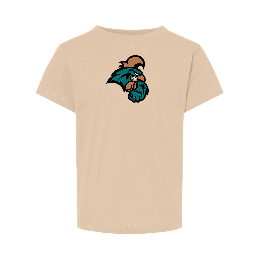 Coastal Carolina Chanticleers BELLA  CANVAS Toddler Jersey Tee