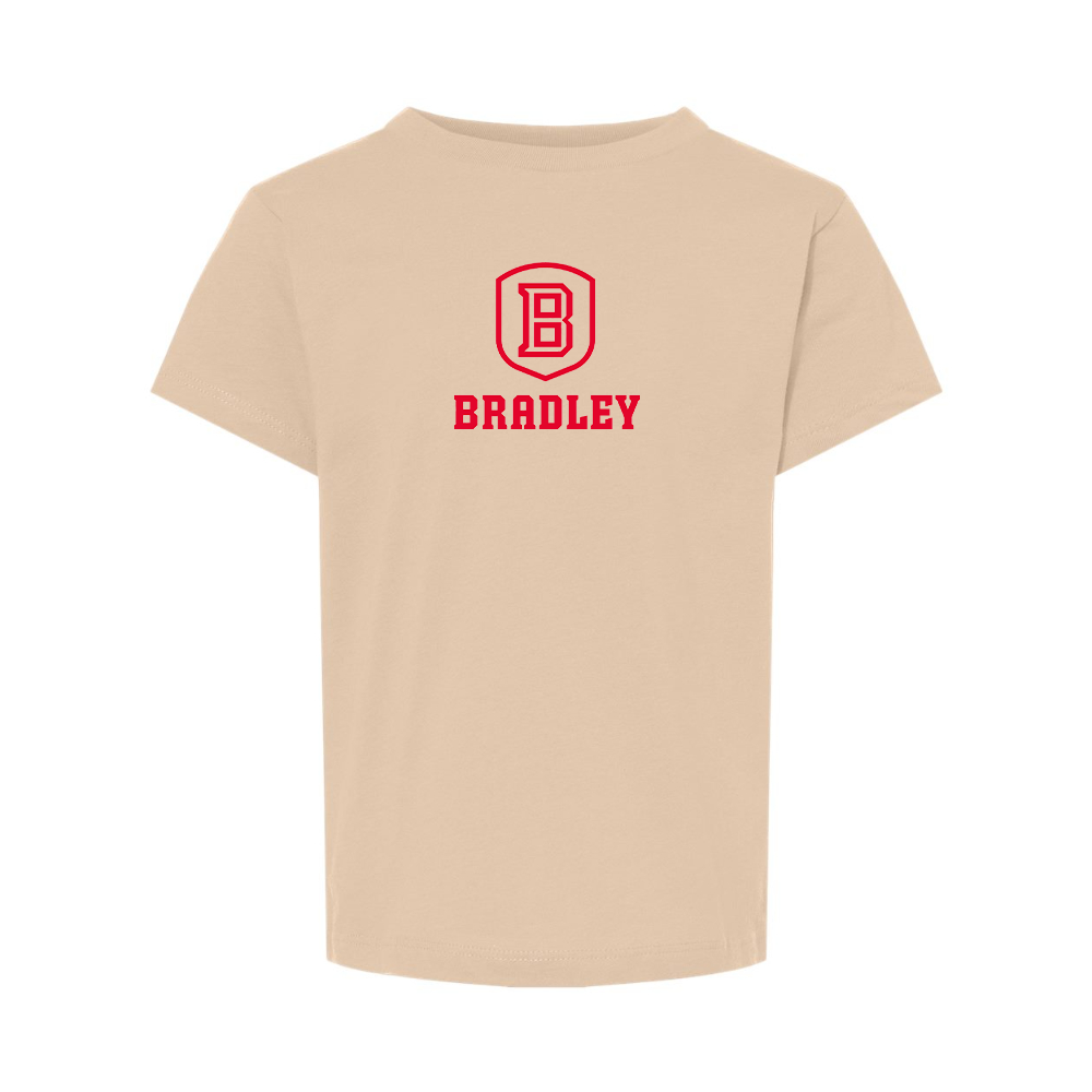 Bradley Braves BELLA  CANVAS Toddler Jersey Tee