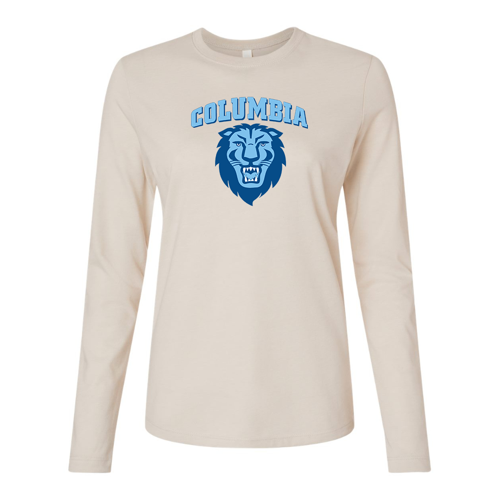 BELLA CANVAS  Columbia Lions  Jersey Long Sleeve Tee