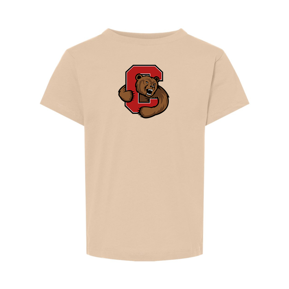 Cornell Big Red BELLA  CANVAS Toddler Jersey Tee