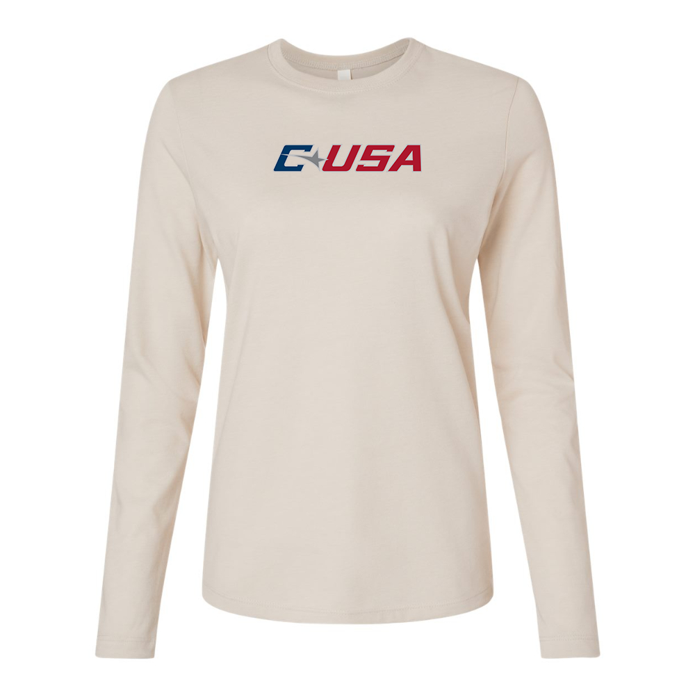 BELLA CANVAS   Conference USAl  Jersey Long Sleeve Tee