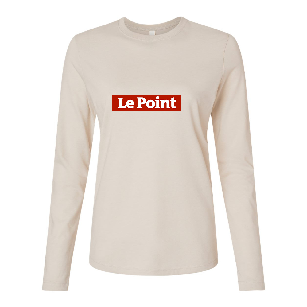 BELLA CANVAS Le Point Jersey Long Sleeve Tee