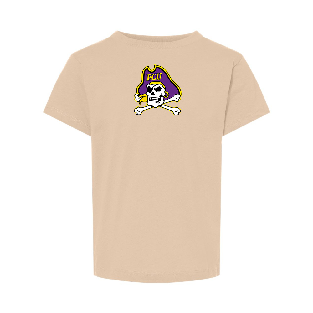East Carolina Pirates BELLA  CANVAS Toddler Jersey Tee