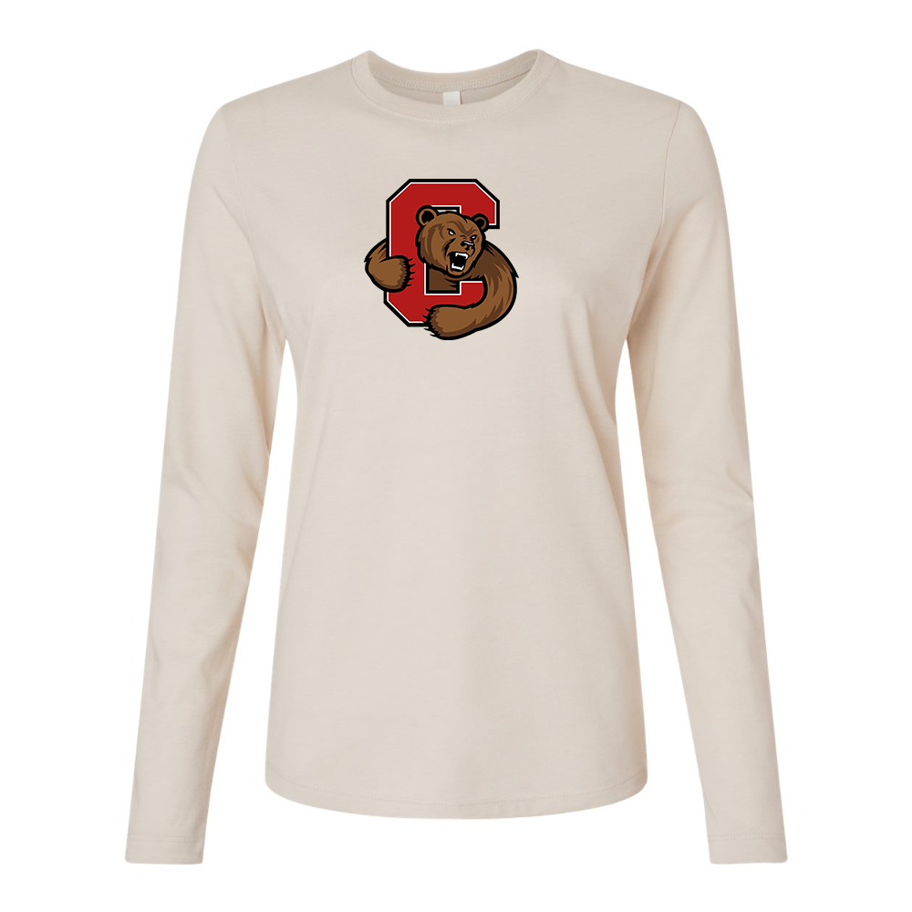 BELLA CANVAS Cornell Big Red Jersey Long Sleeve Tee
