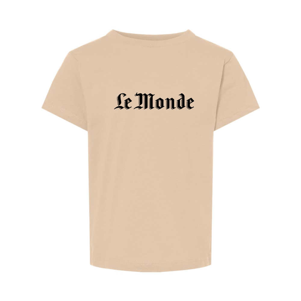 Le Monde BELLA  CANVAS Toddler Jersey Tee